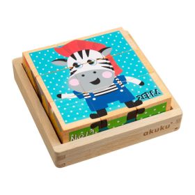 Baba fejlesztő puzzle kockák