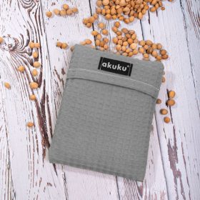 Cseresznyemag melegítőpárna 13×16 cm – Szürke