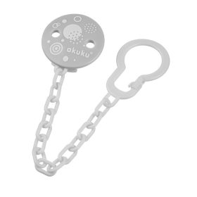 Cumilánc csipesszel - szürke