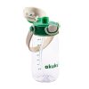 AKUKU 2in1 gyerek kulacs válpánttal 480 ml - zöld