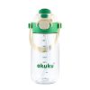 AKUKU 2in1 gyerek kulacs válpánttal 480 ml - zöld