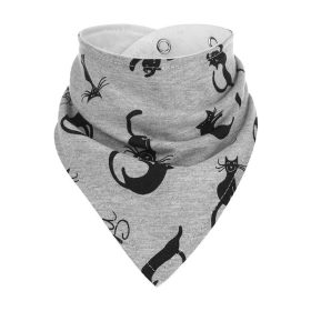 Baba bandana előke (1 db), patentos – Cicás